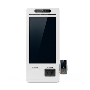 Кіоск самообслуговування FUNPAD FP-GT238 24" з кріпленням на стіну (Intel J6412, RAM 8GB/SSD 128Gb, вбудований принтер та сканер) ZH011452 фото
